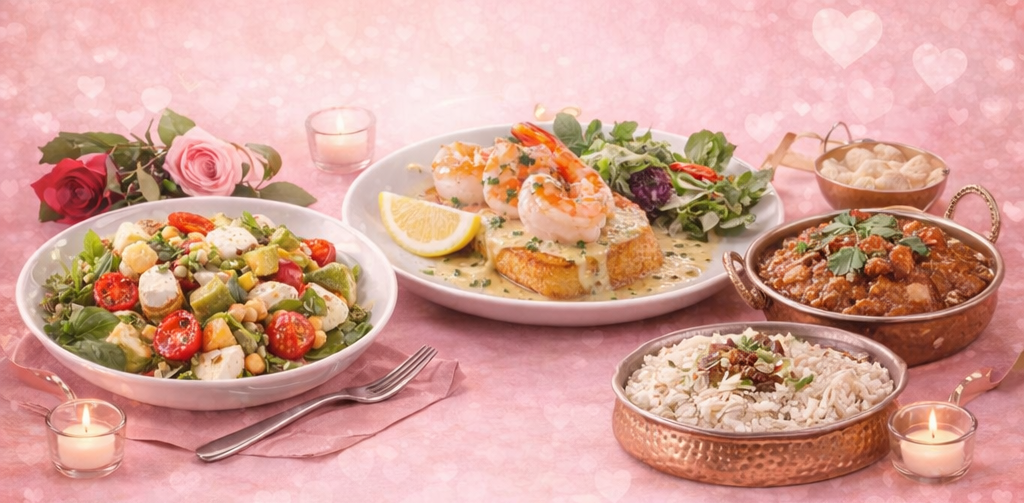 Starters+Salad+Main Course+Desserts